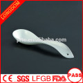 PT-LD-1304 unique shape ceramic porcelain spoon for restaurant hotel